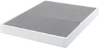 ZINUS 7.5 Inch Box Spring with Cover, No Assembly Mattress Foundation, Sturdy Metal Structure, Queen, White