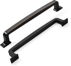 khtumeware 10 Pack 5 Inch Cabinet Handles - Oil Rubbed Bronze Cabinet Pulls and Drawer Handles for Cupboards