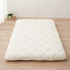 EMOOR Foldable Japanese Futon Mattress Topper CLASSE-Topper Tatami Floor Mattress Full, Made in Japan