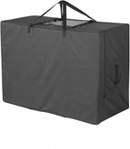 Cuddly Nest Folding Mattress Storage Bag - Heavy Duty Carry Case for Tri-Fold Guest Bed (Fits 6" Twin & Twin XL Mattress,Black)