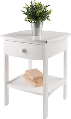 Winsome Wood Claire Accent Table, White