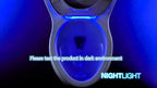 4 Pack Motion Sensor LED Night Lights, Two Modes with 8 Colors Changing Toilet Bowl Night Light for Bathroom Washroom, Perfect Detection, Fits Any Toilet Bowl