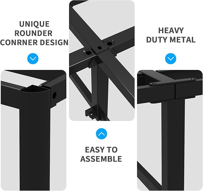 Twin Box Spring, 9 Inch Metal Twin Box Spring Only, Heavy Duty Metal Frame Mattress Foundation Support for 3000lbs, Easy Assembly, Noise Free, Non Slip