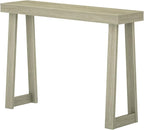 Plank+Beam Solid Wood Console Table, 46 Inch, Sofa Table, Narrow Entryway Table for Hallway, Behind The Couch, Living Room, Foyer, Easy Assembly, Seashell