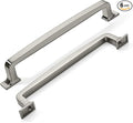 kHTumeWare 6 Pack 12 Inch Cabinet Handles - Brushed Satin Nickel Pulls for Cabinets & Drawer