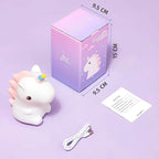 Mubarek Cute Lamps,【16 Colors】 Unicorn Bedroom Decor for Girls,Tap 2 Lightness Baby Night Light,Last 10H Portable Unicorn Lamp,Soft & Safe Nursery Night Light,Gifts for Girls