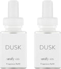 Pura & Unify Co. Home Scent Refill - Smart Home Air Diffuser - Up to 120-Hours of Luxury Fragrance per Refill - Home Essential - Clean & Safe Diffuser Fragrance - 2 Pack, Dusk