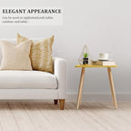 FORAOFUR Side Tables Living Room Set of 2, Small Wooden Table Accent Table Living Room, Bedroom, Accent Tables for Small Spaces, Easy Assembly