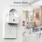 Night Light Plug into Wall, Nightlights with Smart Dusk toDawn Sensor, LED Night Light Suitable for Bedroom, Bathroom, Hallway, Kitchen, Stairs, Kids, 3pcs Warm White & 3pcs White Light