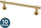 Franklin Brass Bar (20-Pack) Cabinet Handles 4" Hole Center Pulls | Champagne Bronze Hardware Kitchen Door, Drawers, Dressers, Furniture P29617K-CZ-B2