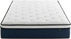 ZINUS 10 Inch Comfort Support Hybrid Mattress [New Version], Twin, Fiberglass Free, Medium Plush, Motion Isolation, Certified Safe Foams & Fabric, Mattress in A Box