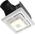 Broan-NuTone® Roomside Series Bluetooth Speaker Bathroom Exhaust Fan with LED Light, 70 CFM 2 Sones, ENERGY STAR