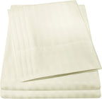 Twin Size Bed Sheets - 4 Piece 1500 Supreme Collection Fine Brushed Microfiber Deep Pocket Twin Sheet Set Bedding - 1 EXTRA PILLOW CASES, GREAT VALUE, Twin, Dobby Beige