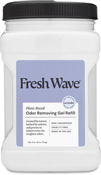 Fresh Wave Lavender Odor Removing Gel Refill, 63 oz. - Safer Odor Absorbers for Home, Natural Plant-Based Odor Eliminator, Every 15 oz. lasts 30-60 Days, For Cooking, Trash & Pets
