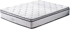 Twin Mattress 11.4 Inch Memory Foam Innerspring Independently Encased Coil Hybrid Mattress - Pillow Top Mattress in a Bag