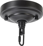 5.16Inch Light Canopy Kit, Ceiling Plate for Chandelier with Mounting Hardware, Iron Ceiling Canopy Kit for Pendant Light, Easy to Install
