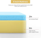 PayLessHere 8 Inch Twin Gel Memory Foam Mattress Fiberglass Free/CertiPUR-US Certified/Bed-in-a-Box/Cool Sleep & Comfy Support