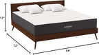 Modway Aveline 12” Cooling Gel-Infused Ventilated Memory Foam California King Mattress