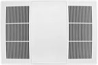 Broan-NuTone Non-Lit PowerHeat Bathroom Exhaust Fan and Heater, 110 CFM, 2.0 Sones, White
