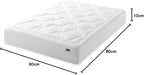 ZINUS 10 Inch Cloud Memory Foam Mattress, Queen, Fiberglass Free, Pressure Relieving, Mattress in A Box, CertiPUR-US Certified, White