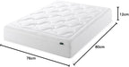 ZINUS 12 Inch Cloud Memory Foam Mattress, King, Fiberglass Free, Pressure Relieving, Mattress in A Box, CertiPUR-US Certified, White