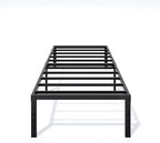 Metal Bed Frame Twin XL Size - 16 Inch Heavy-Duty Twin XL Platform Bed Frame No Box Spring Needed, Easy Assembly, Noise-Free, Sturdy Mattress Foundation, Underbed Storage Space