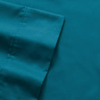 California King Comforter Set - Soft & Breathable 7-Piece Bedding Collection - 1 Comforter, 1 Fitted Sheet, 1 Flat, 4 Pillowcases - Deep Pocket - Premium Quality - Ideal for All Seasons, Teal