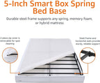 AmazonBasics Mattress Foundation/Smart Box Spring - 5", Full