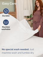 Extra Deep Cal King Sheet Set - 6 Piece Breathable & Cooling Sheets - Hotel Luxury Bed Sheets Set - Easy Fit - Soft, Wrinkle Free & Comfy Sheets Set - Antique White Sheet Set with Extra Deep Pockets