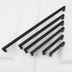Goldenwarm 1 Pack Black Square Bar Cabinet Pull Drawer Handle Stainless Steel Modern Hardware for Kitchen and Bathroom Cabinets Cupboard, Center to Center 3in (76mm)