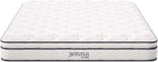 Modway Jenna 8” Innerspring and Memory Foam Queen Mattress With Individually Encased Coils