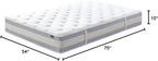ZINUS 10 Inch Comfort Support Hybrid Mattress [New Version], Full, Fiberglass Free, Medium Plush, Motion Isolation, Certified Safe Foams & Fabric, Mattress in A Box
