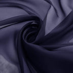 NICETOWN Scarf Sheer Curtain 216 Length - Window Topper Valance Voile Panel Classic for Sons/Boys/Seniors Room (60 Wide by 216 Long inches, 1 Piece, Dark Blue)