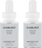 Pura & Moodcast Home Scent Refill - Smart Home Air Diffuser - Up to 120-Hours of Luxury Fragrance per Refill - Spring & Summer Fragrance - 2 Pack, Sunburst
