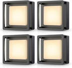 LED Night Light, DORESshop Night Lights Plug Into Wall [4 Pack] with Dusk-to-Dawn Sensor, Dimmable Nightlights, Adjustable Brightness for Bathroom, Hallway, Bedroom,Kids Room,Stairway,Soft White 3000K