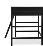 DHP Denver Full Size Loft, Black bed