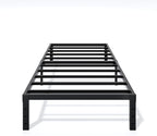 Metal Bed Frame Twin Size - 12 Inch Heavy-Duty Twin Platform Bed Frame No Box Spring Needed, Easy Assembly, Noise-Free, Sturdy Mattress Foundation, Underbed Storage Space