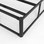 Twin XL Box Spring 9 Inch, Heavy Duty Metal Box Spring Bed Base with Fabric Cover, Mattress Foundation, Easy Assembly, Noise Free, Black