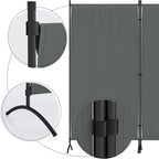 Morngardo Room Divider Folding Privacy Screens 3 Panel Partitions Dividers Portable Separating for Home Office Bedroom Dorm Decor
