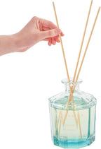 COCORRÍNA Reed Diffuser - Ocean Breeze 8.5oz Flower Reed Diffuser Set with 8 Sticks, Home Fragrance Reed Diffuser for Home Bedroom Office Bathroom Shelf Decor (Master Collection)