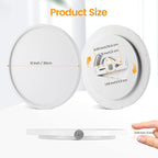 TALOYA Flush Mount Ceiling Light,12 Inch,20W,5000K Daylight Super Slim LED Ceiling Light for Bedroom, Living Room, Kitchen, Laundry and Hallway