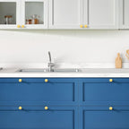 Ravinte 45 Pack Cabinet Knobs Gold Kitchen Cabinet Knobs Round Dresser Drawer Pulls Closet Door Pulls 1-1/5 Inch