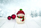 Scentsationals Wax Melt Warmer for Scented Wax Melts - Christmas Holiday Collection Jimbo Snowman - Candle Melter for Fragrance Cubes and Tarts