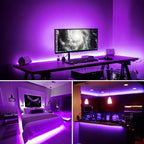 20ft LED Black Light Strip Kit,360 Units,12V Flexible Blacklight Fixtures, 6m LED Ribbon for Indoor Home Bedroom Decoration Fluorescent Dance Party,Non-Waterproof
