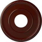 Ekena Millwork CM12BRBMF 12 1/2"OD x 3 7/8"ID x 3/4"P Bradford Ceiling Medallion, Brushed Mahogany