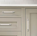 KHTUMEWARE 6 Pack 10 Inch Cabinet Handles - Polished Nickel Kitchen Pulls and Drawer Handles