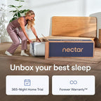Nectar Premier 13” Cal King Mattress - Medium Firm - Contouring Memory Foam - Cooling Upgrade - 2” Pressure Relief Layer - Mattress in a Box - 365-Night Trial & Forever Warranty