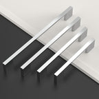 Asidrama 6 Pack 10 Inch(256mm) Polished Chrome Kitchen Cabinet Handles, Cabinet Pulls Kitchen Cabinet Hardware for Cupboard Drawer Pulls