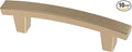 Franklin Brass (10-Pack) – Champagne Bronze Cabinet Handles, 3 Inch Hole Center, Pulls for Drawers, Kitchen Cabinet Door, Dressers | Pierce