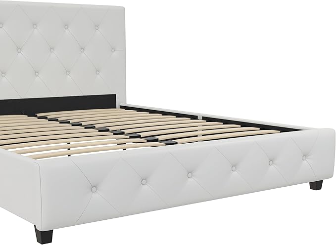 DHP Dakota Bed, Full, White